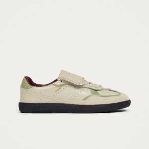 Tb.490 Club Cream Patent Leather Sneakers