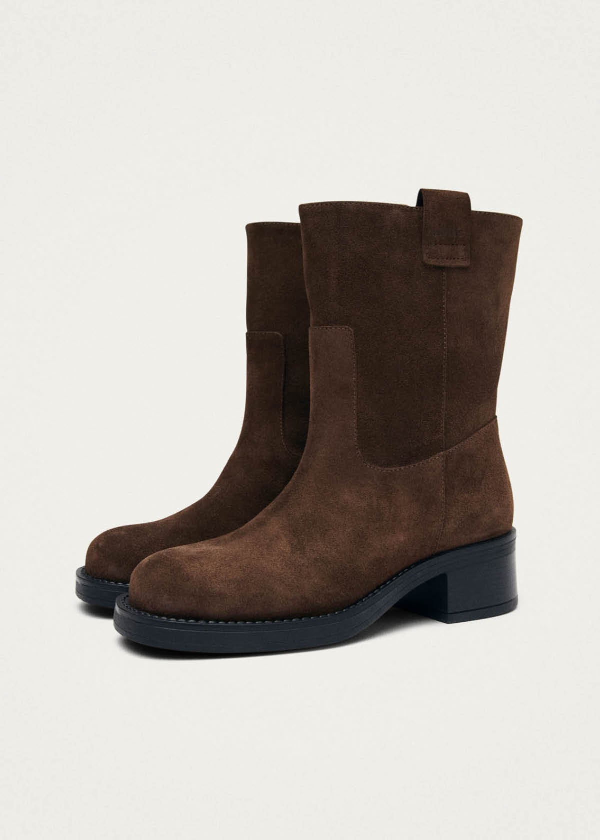 Rajan Suede Brown Leather Boots - Image 4