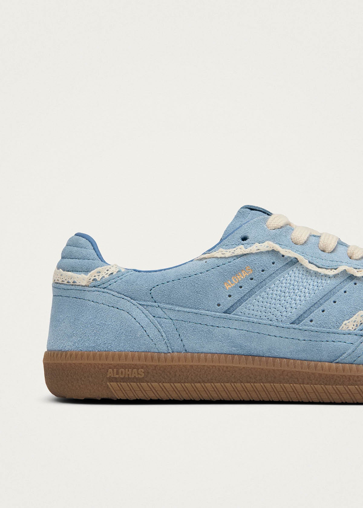 Tb.490 Crochet Blue Leather Sneakers - Image 7